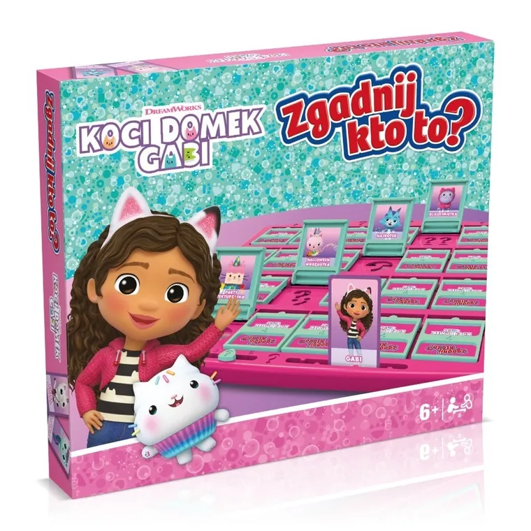 Zgadnij kto to? Koci Domek Gabi, gra familijna