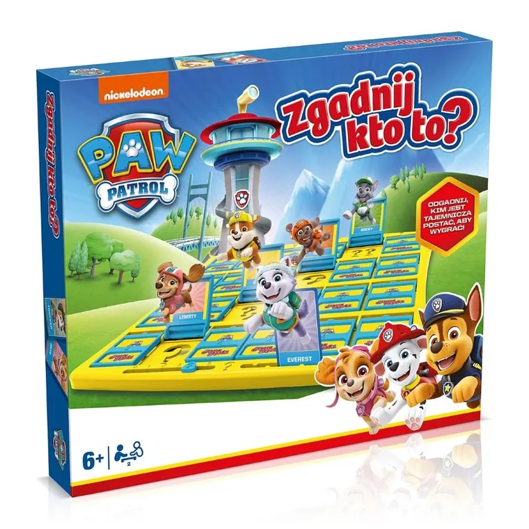 Zgadnij kto to? Psi Patrol, gra familijna
