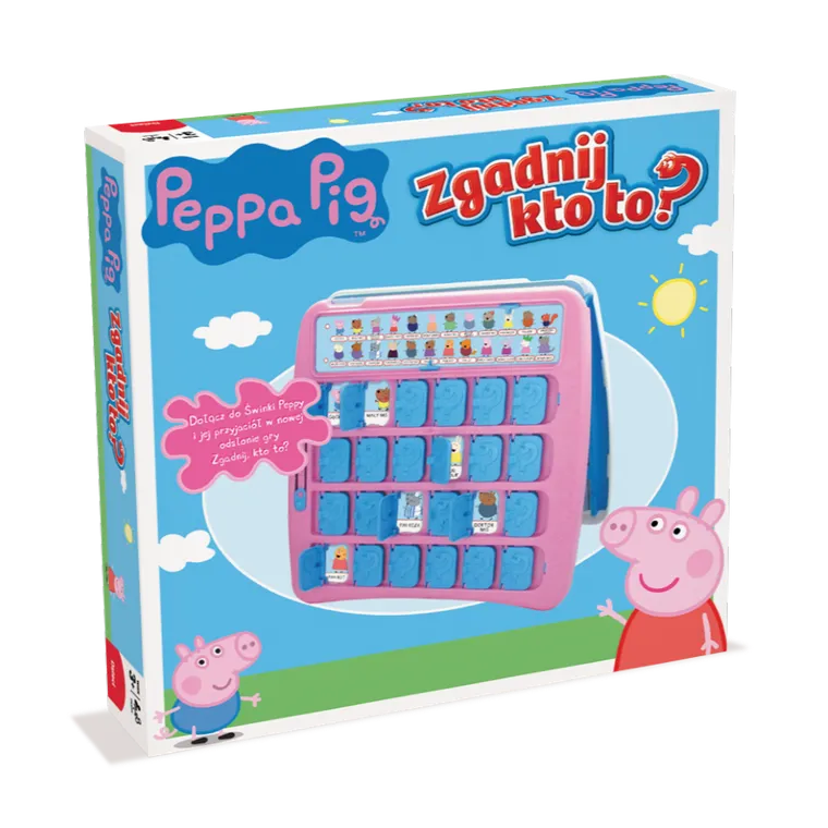 Zgadnij kto to? Świnka Peppa, gra familijna