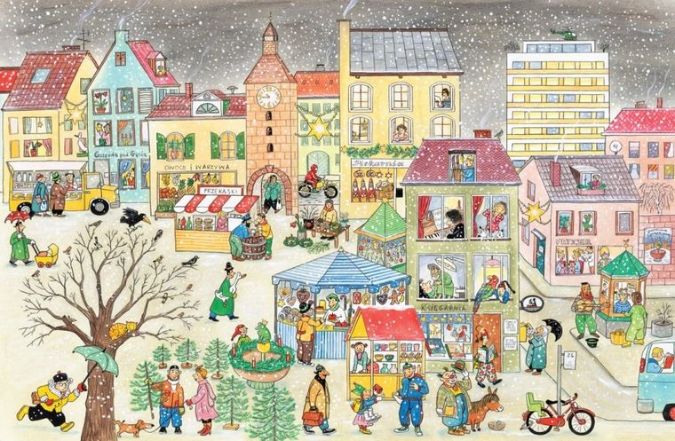 Zima na ulicy Czereśniowej