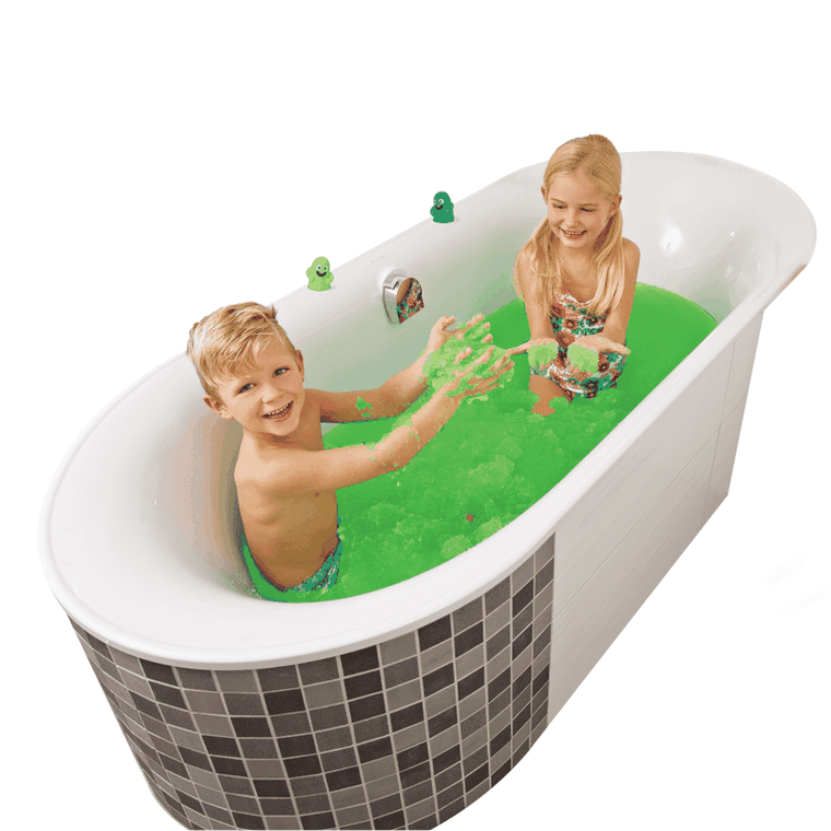 Zimpli, Gelli Baff, magiczny proszek do kąpieli, zielony, 1 użycie