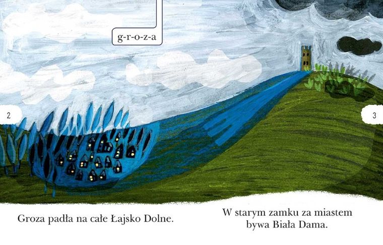 Zjawa na zamku w Łajsku Dolnym. Czytam sobie