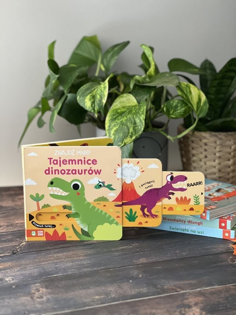 Znajdź mnie! Tajemnice dinozaurów