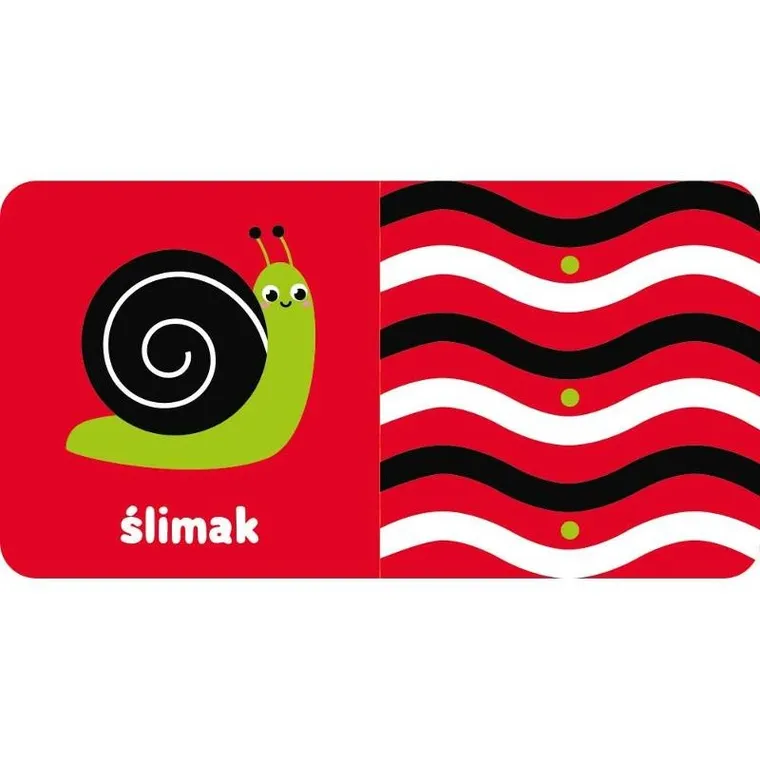 Zobacz, maluszku! Książeczka kontrastowa z wózkiem