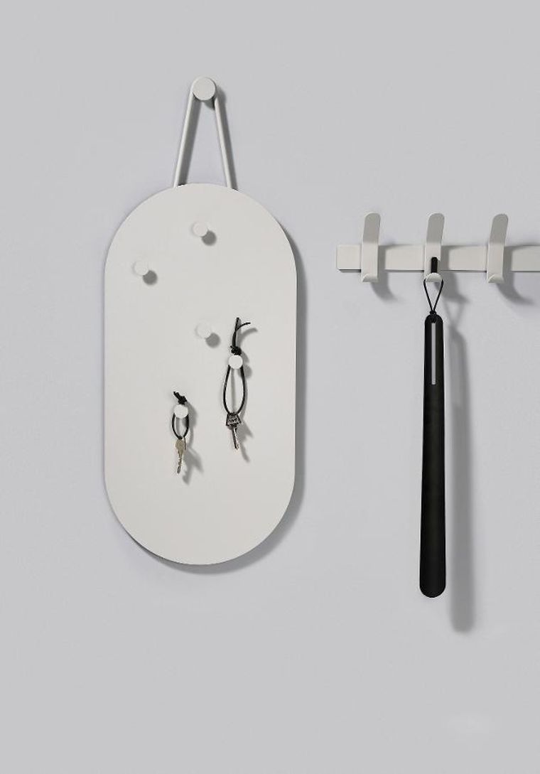 Zone Denmark, A-rack, wieszak ścienny, soft grey