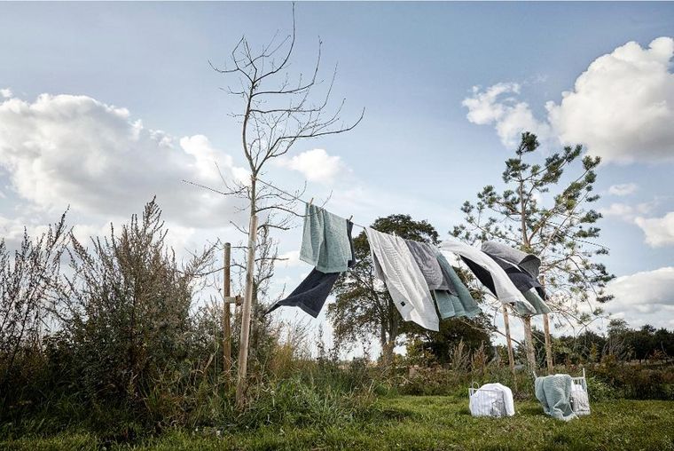 Zone Denmark, Classic, ręcznik do twarzy, Dark Blue, 30-30 cm