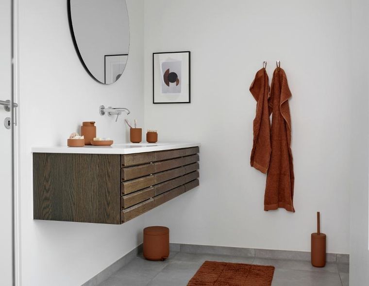 Zone Denmark, Classic, ręcznik, Terracotta, 50-70 cm