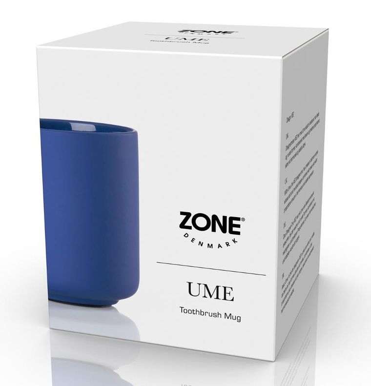 Zone Denmark, kubek na szczoteczki do zębów, Ume Indigo blue