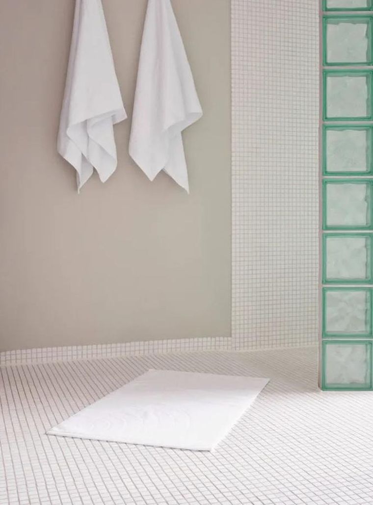 Zone Denmark, mata łazienkowa, soft grey time, 80-50 cm