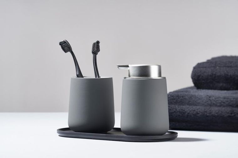 Zone Denmark, Nova, dozownik do mydła, Grey, 0,25l