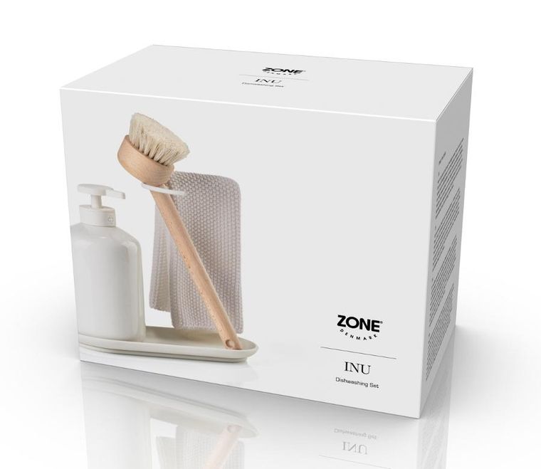 Zone Denmark, organizer do zlewu, 3 elementy, Inu Off white