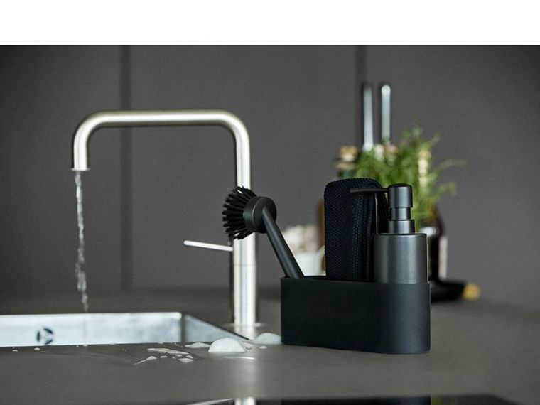 Zone Denmark, organizer do zlewu, Singles czarny, 4 elementy