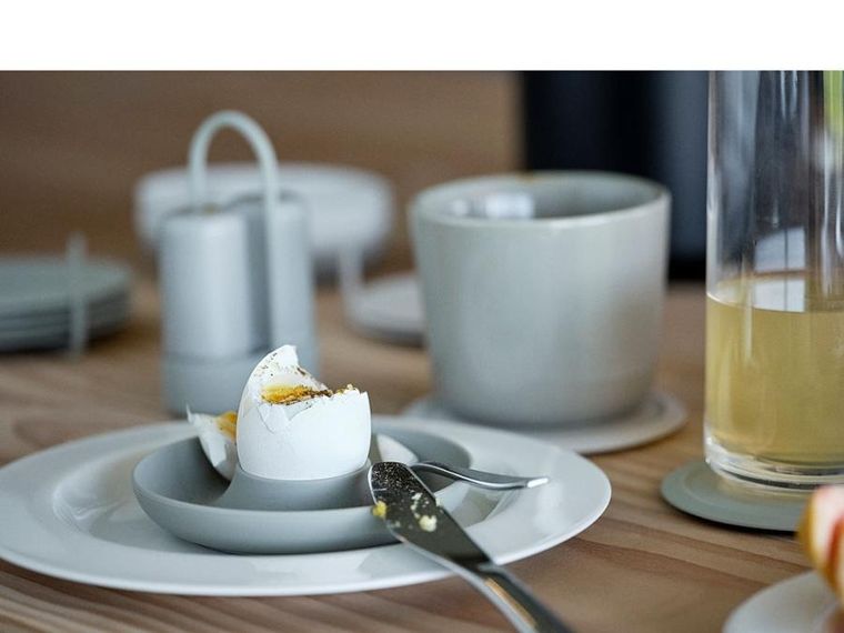 Zone Denmark, Singles, kieliszek do jajek, jasnoszary, 4 szt.