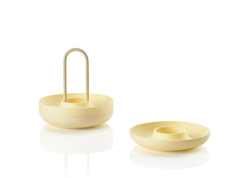 Zone Denmark, Singles, kieliszki do jajek, limestone, 4 szt.