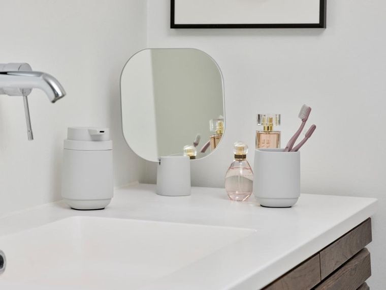 Zone Denmark, Time, lusterko kosmetyczne, Soft Grey