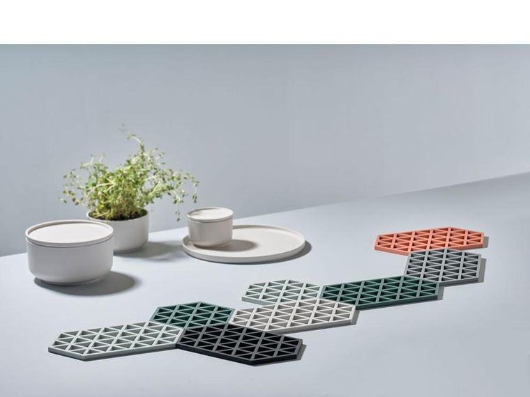 Zone Denmark, Triangles, podkładka pod naczynia, czarna