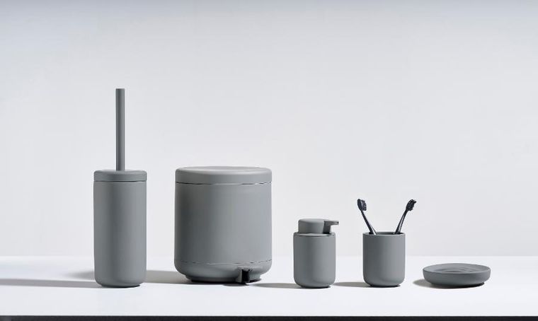 Zone Denmark, Ume, kosz na śmieci, szary, 4l