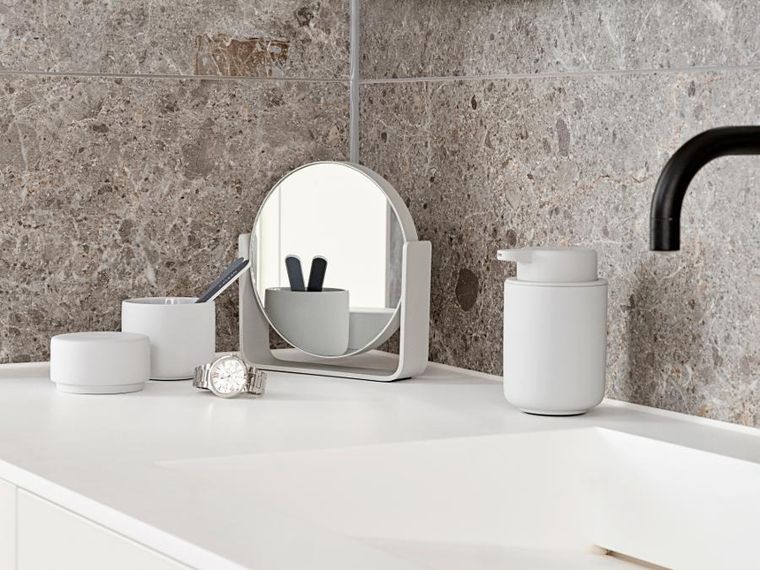 Zone Denmark, Ume, lusterko kosmetyczne 5x powiększające, Grey