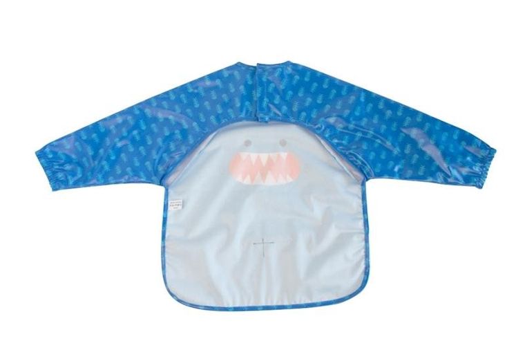 Zoocchini, fartuszek dla dziecka, z rękawami, Rekin Sherman