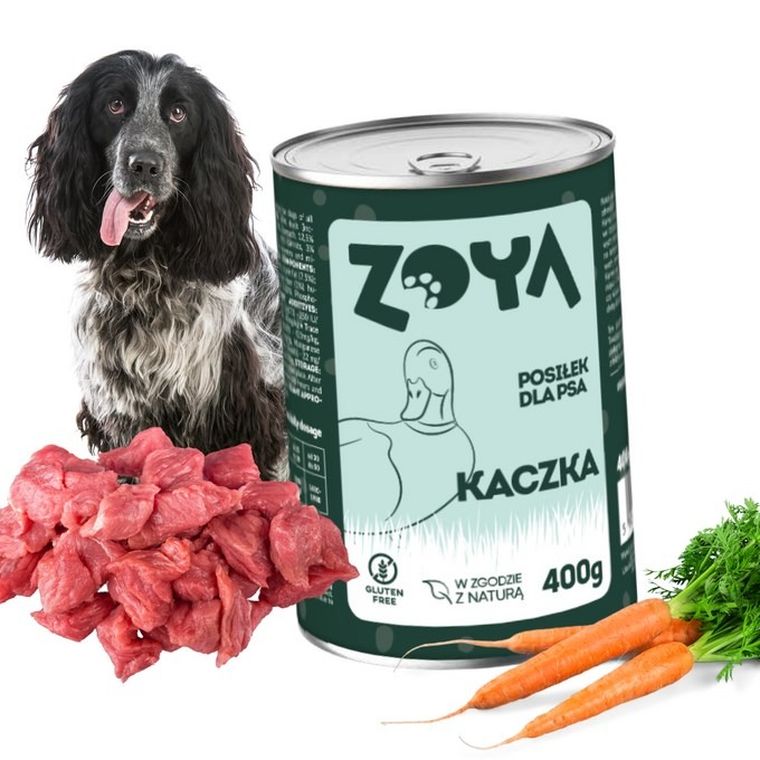 Zoya, mokra karma dla psa, kaczka, 400g