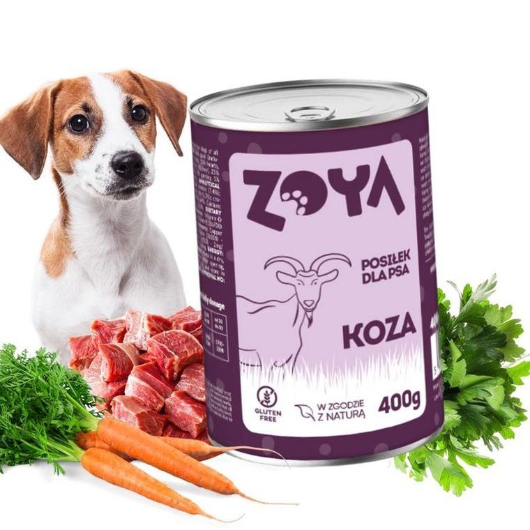 Zoya, mokra karma dla psa, koza, 400g