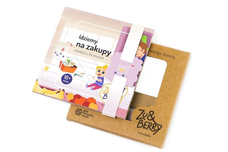 Zu&Berry. Idziemy na zakupy. Podróżuj po książce 18m+