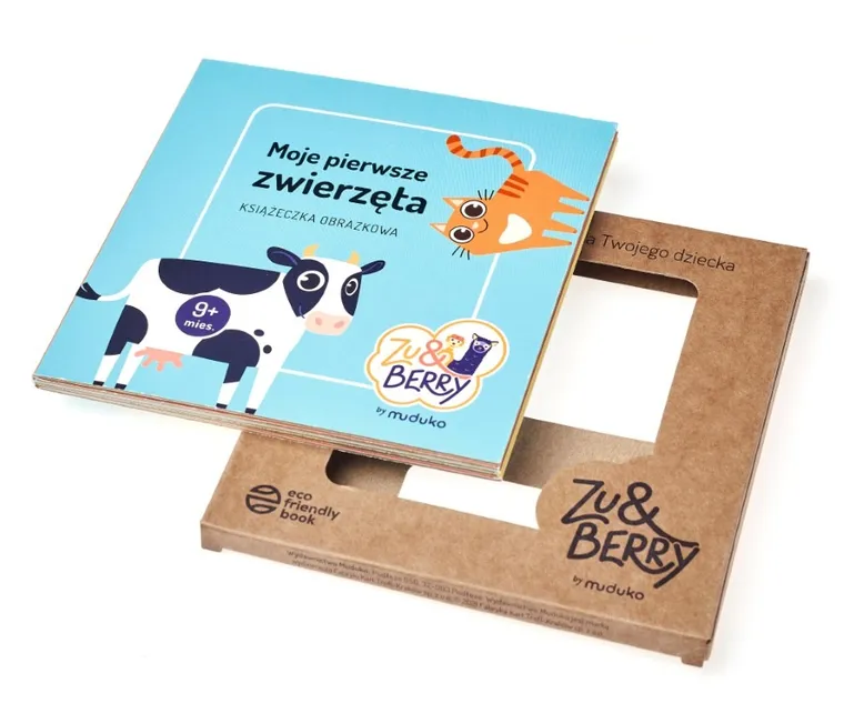 Zu&Berry. Moje pierwsze zwierzęta. Książeczka obrazkowa
