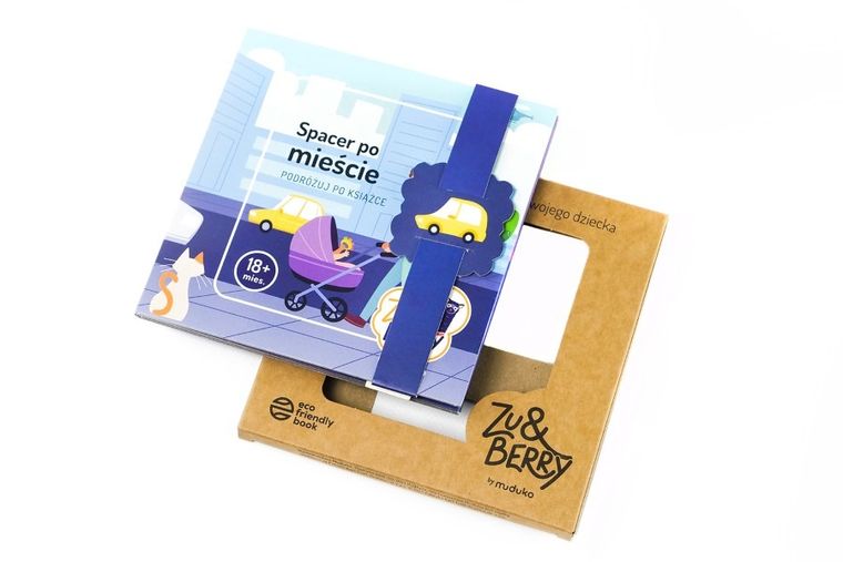 Zu&Berry. Spacer po mieście. Podróżuj po książce 18m+