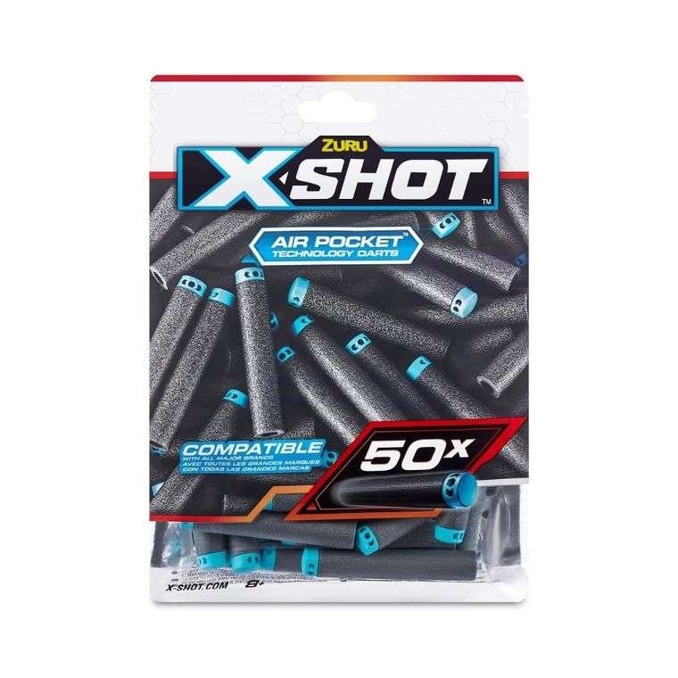 Zuru, X-shot, Excel, zestaw strzałek, 50 strzałek