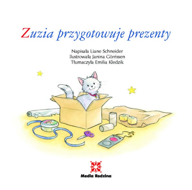 Zuzia przygotowuje prezenty. Mądra mysz