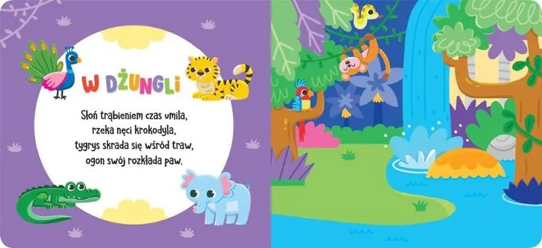 Zwierzątka. Książeczka sensoryczna z filcowymi naklejkami