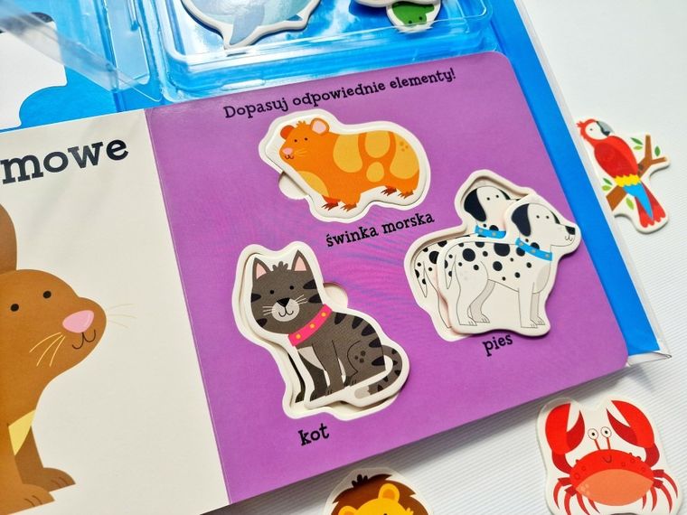 Zwierzęta. Akademia Mądrego Dziecka. Poznajemy świat