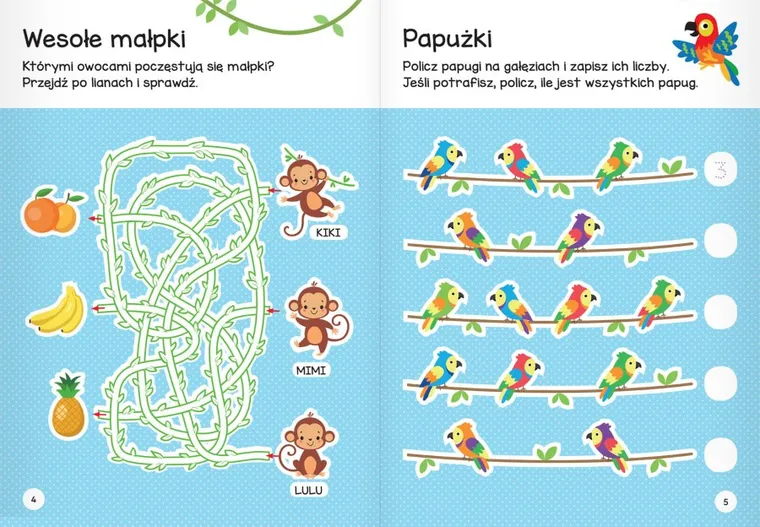 Zwierzęta w zoo. Łamigłówki przedszkolaka