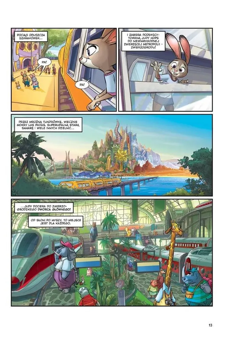 Zwierzogród. Magiczny świat Disneya w komiksie