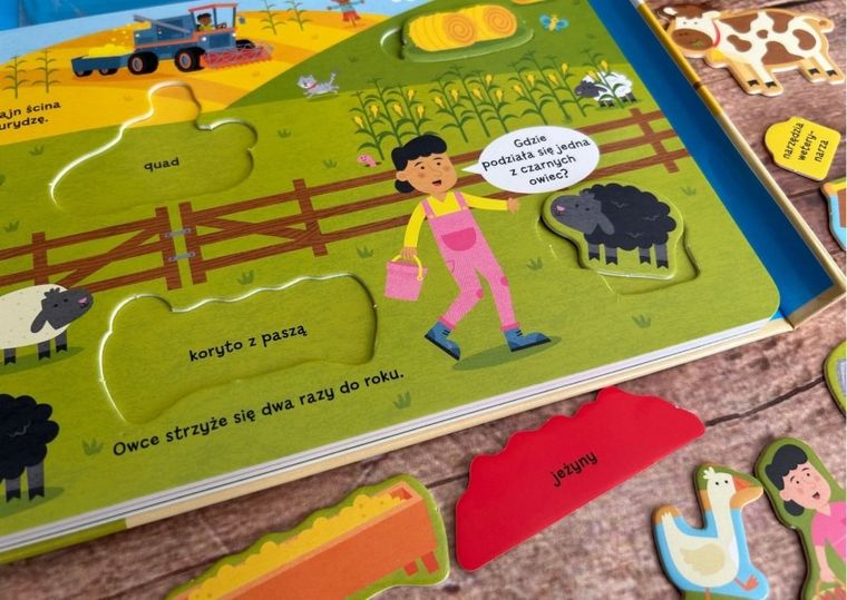 Życie na wsi. Akademia mądrego dziecka. Uczymy się i bawimy