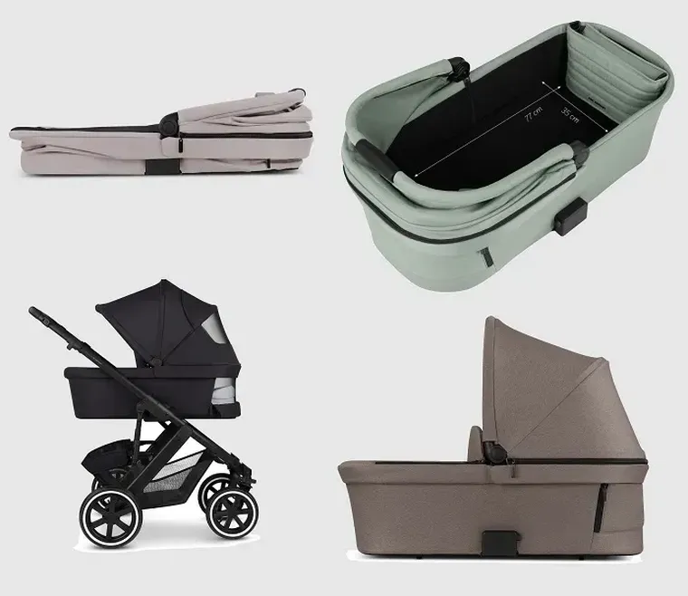 ABC Design, Salsa 5 Air, wózek wielofunkcyjny, 2w1, nature