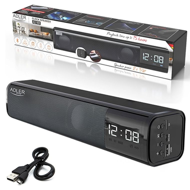 Adler, głośnik z budzikiem