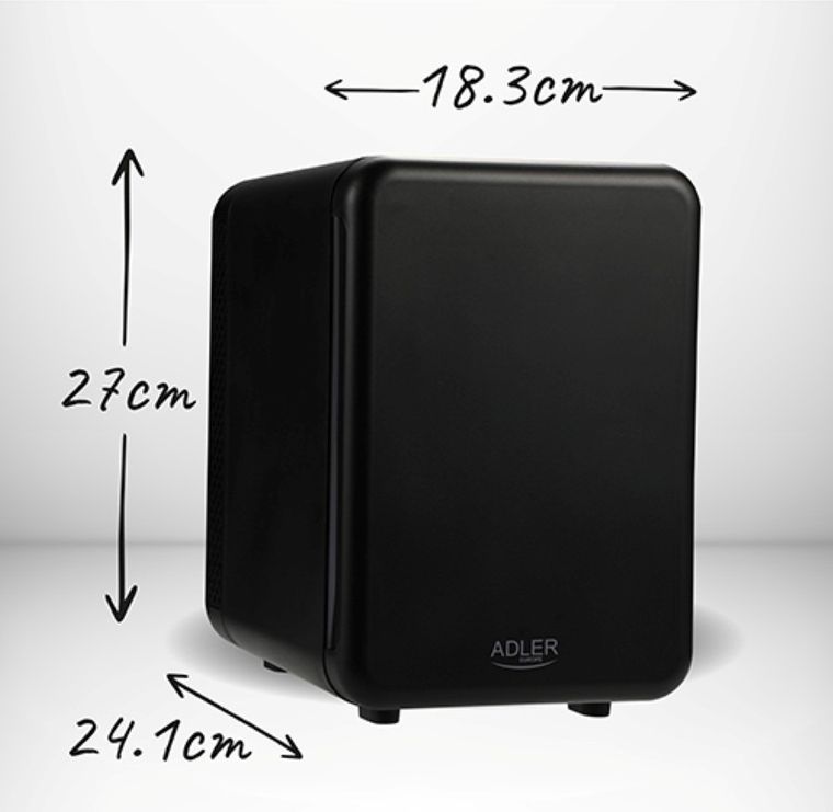 Adler, mini lodówka, AD 8084