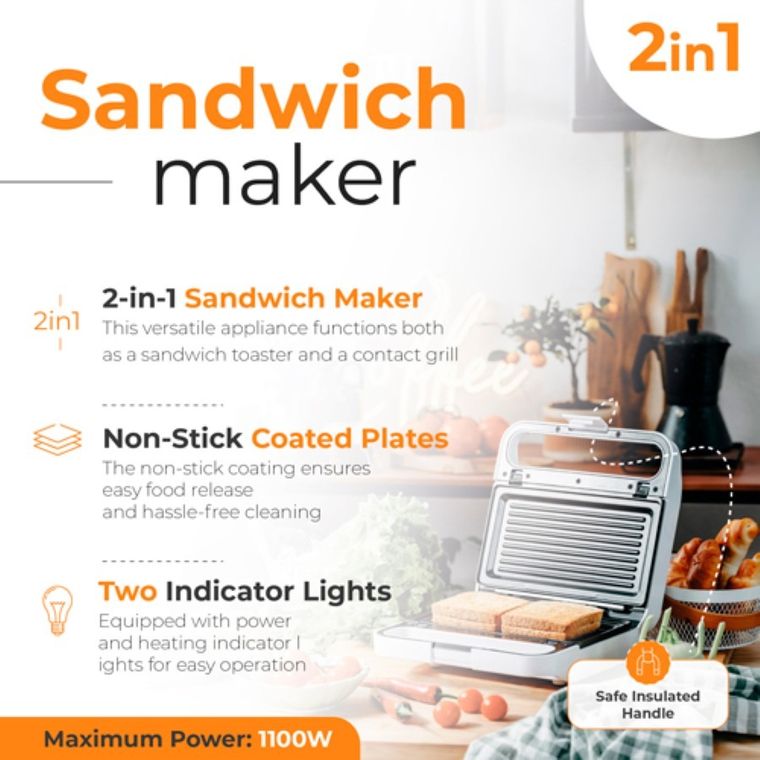 Adler, opiekacz do kanapek, ad 3070w