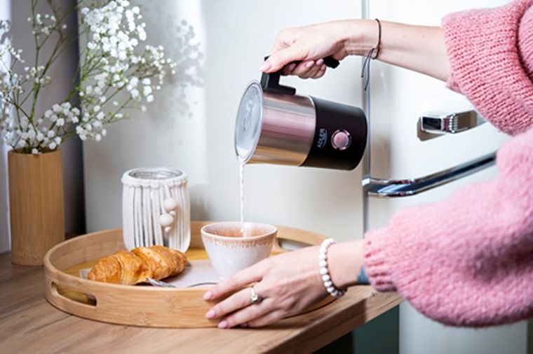 Adler, spieniacz do mleka, spienianie i podgrzewanie