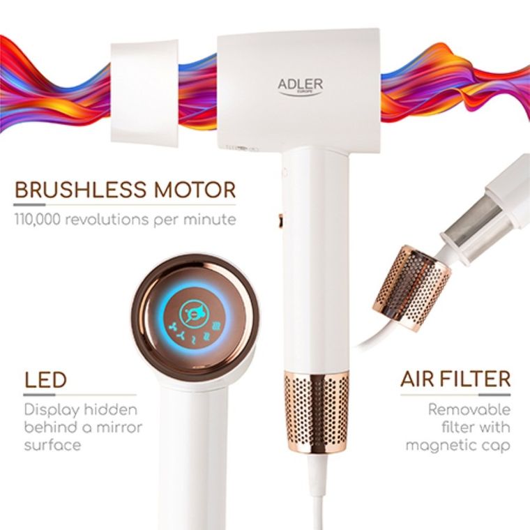 Adler, suszarka do włosów, Ad 2272