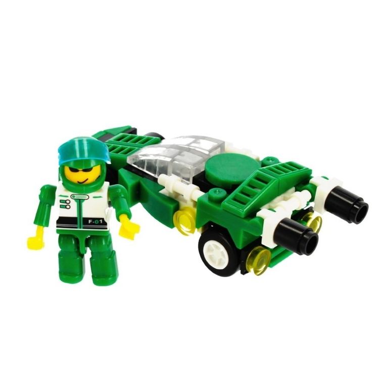 Alleblox, samochód wyścigowy, klocki konstrukcyjne