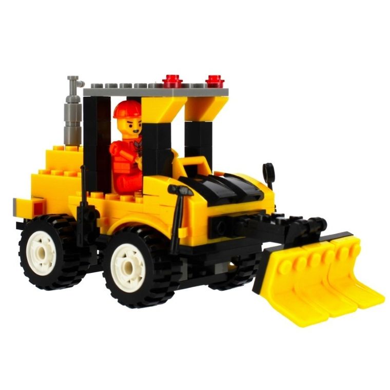 Alleblox, spychacz, klocki konstrukcyjne, 127 elementów