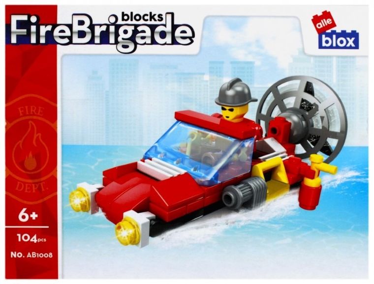 Alleblox, straż, klocki konstrukcyjne