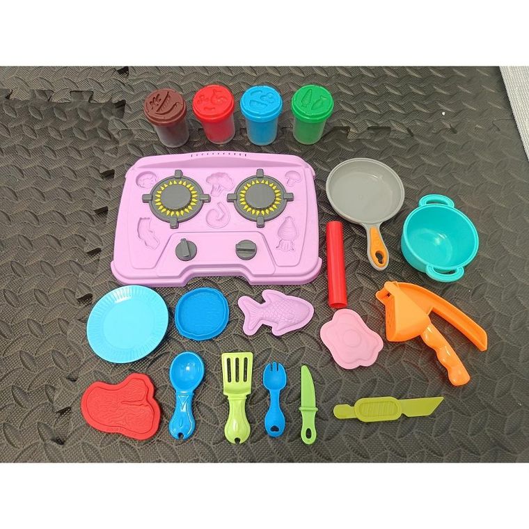 Anek dla Dzieci, masa plastyczna, kuchnia