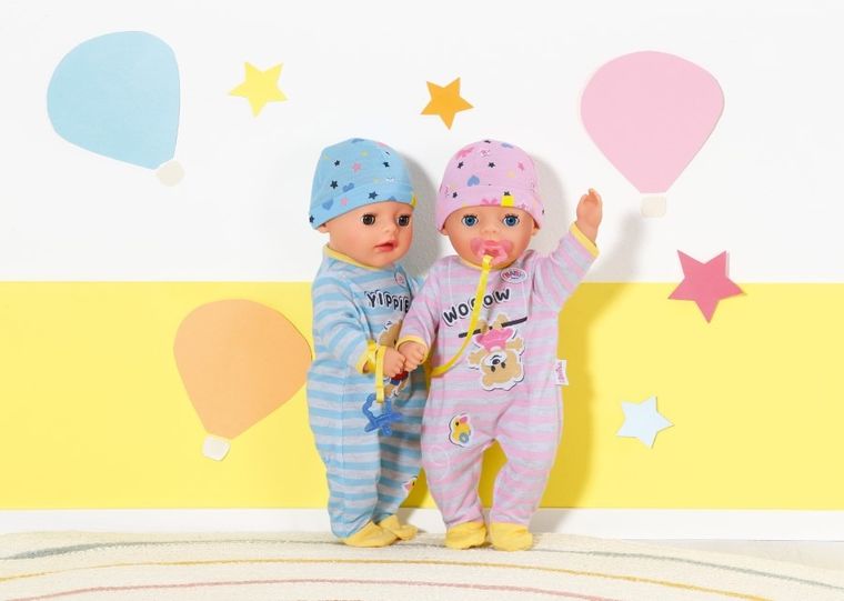 Baby Born, Soft Touch Little Girl, lalka interaktywna, akcesoria, 36 cm