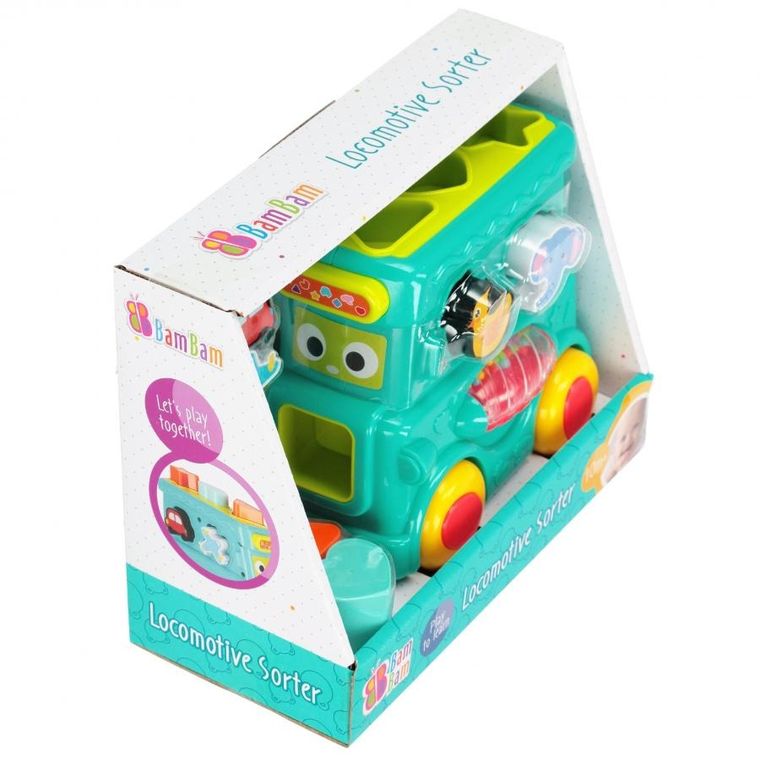 Bam Bam, sorter, intraktywna lokomotywa