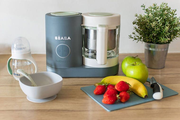 Beaba, Babycook Neo, urządzenie do miksowania i gotowania na parze, Mineral Grey