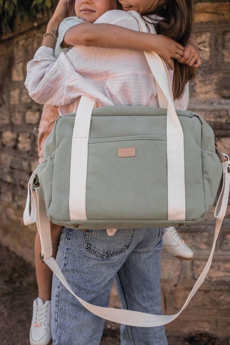 Beaba, Paris, torba dla mamy, Sage green
