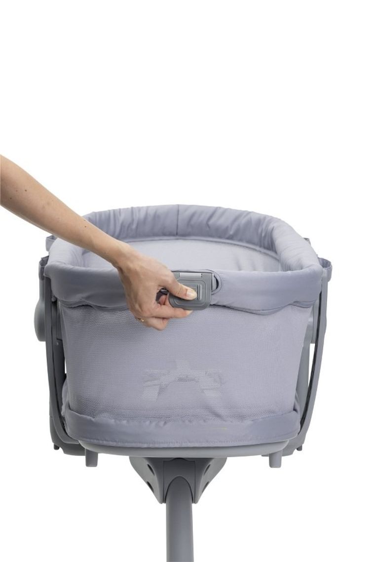 Chicco, Baby Hug Pro, łóżeczko, krzesełko do karmienia, 5w1, Earl Grey